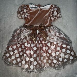Minnie Mouse Polka Dot Princess Kids Costume